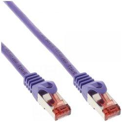 Cable de red inline s/ftp pimf cat.6 250mhz pvc cobre violeta 7,5m