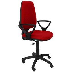 Silla Elche CP bali rojo brazos fijos