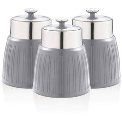 Botellas de Cocina SWAN 1,2L (15,6 x 15,6 x 17,3 cm - Plástico/Acero Inox. - Gris)