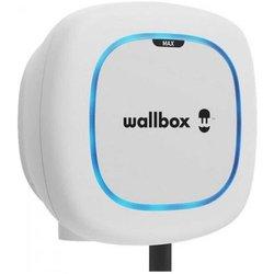 Cargador wallbox pulsar max 7,4kw blanco con manguera de 5 metros