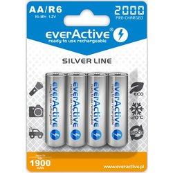 Pilas recargables everactive evhrl6-2000 aa lr6 1,2 v 3.7 v