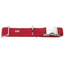 Collar para perro hunter softie alu-strong rojo (45-65 cm)