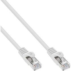 Cable de red inline sf/utp cat.5e blanco 1m