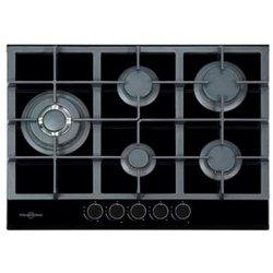 Placa gas vitrokitchen cg73nn cristal nat negr 5f 70cm