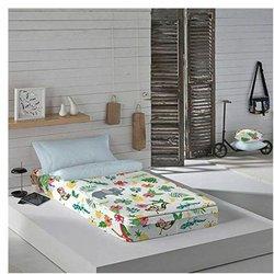 Saco Nórdico Con Relleno Jungle Exotic Costura Cama 90