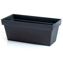 Maceta Prosperplast CUBE CASE 8L Antracita para Jardín