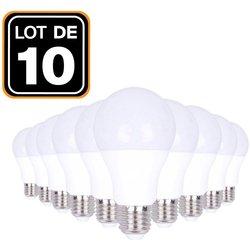 10 Bombillas LED E27 20W Blanco neutro 4000K EUROPALAMP