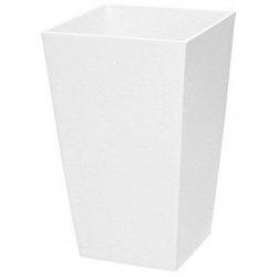 Maceta PROSPERPLAST Urbi Square (Blanco - 12.6 x 12.6 x 20 cm)