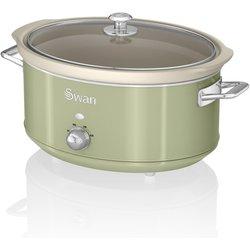 Robot de Cocina Slow Cooker SWAN SF17031GN (6,5 L)