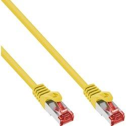 Cable de red inline s/ftp pimf cat.6 250mhz cobre libre de halógenos amarillo 7,5m