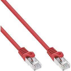 Cable de red inline sf/utp cat.5e rojo 0,3m