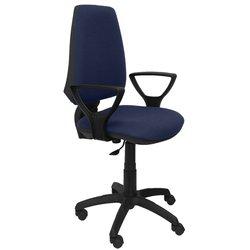 Silla Elche CP bali azul marino brazos fijos