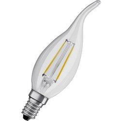 Bombilla led osram b e14 transparente 4w 470lm 2700k regulable ip20 300 ° [lv-4058075434561]