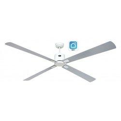 Ventilador De Techo Con WiFi CASAFAN ECO NEO III 180cm 943409W Blanco / Blanco Y Gris Claro