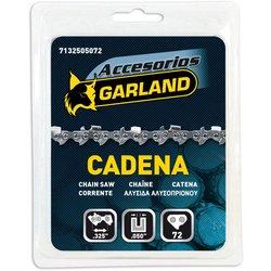 Garland - 7132505072 accesorio para motosierras - cadena cortada de 72 eslabones con paso de 0.325" y espesor de 0.050" (1,3 mm.)