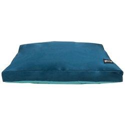 Cama para perro gloria quartz azul, gris (104 x 68 cm)