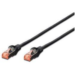 Cable de Red DIGITUS (RJ45 - 25 cm - Negro)