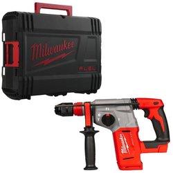 Milwaukee kit martillo 18v.s/bateria 3 kg.26 mm.sds-plus percutor/rompedor s/escobilla box m18blhx-0x