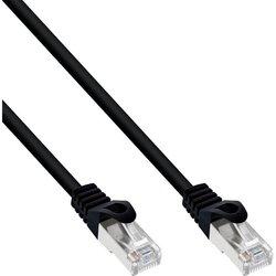 Cable de red inline sf/utp cat.5e negro 7,5m