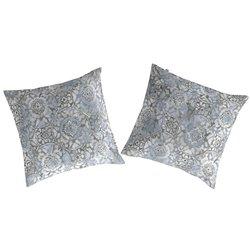 2 fundas de almohada sofi 65x65 cm bleu