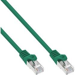 Cable de red inline f/utp cat.5e verde 3m