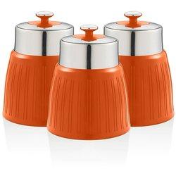 Botellas de Cocina SWAN 1,2L (15,6 x 15,6 x 17,3 cm - Plástico/Acero Inox. - Naranja)