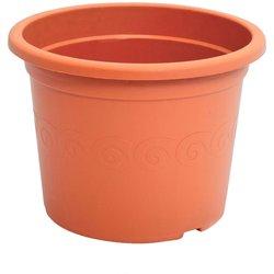 Maceta plastica 0,15l., dimensiones (mm) 90x90x67, color terracota