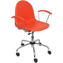 Silla Ves giratoria color naranja