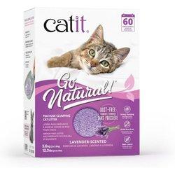 Arena guisantes catit go natural para gatos lavanda 5,6 kg