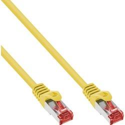 Cable de red inline s/ftp pimf cat.6 250mhz pvc cca amarillo 3m