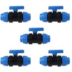 Válvula PVC fitting. 32mm enlace de polietileno (Pack de 5 Unidades) Oferta exclusiva