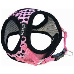 Arnés para Perro Gloria Leopardo M 27-35 cm Rosa