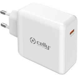 Cargador de batería celly tc1c65wganwh blanco