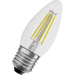 Bombilla led osram b e27 transparente 4w 470lm 2700k ip20 300 ° [lv-4058075435223]