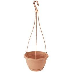 Macetero colgante agro 1,2l., dimensiones (mm) 180x180x115, color terracota