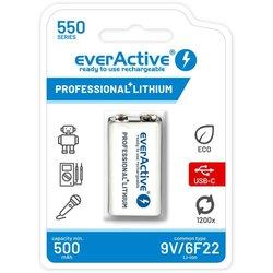 Pilas recargables everactive evhr22-550c 9 v