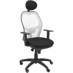 P&C-Silla de Oficina con Cabecero Jorquera P&C ALI840C Negro