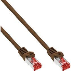 Cable de Red INLINE (RJ45 - 15 m - Marrón)