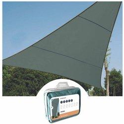 Toldo De Vela Triangular Gris Verdoso 3,6 M Perel