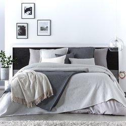 Colcha brenne gris perla 250x270 cm