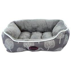 IBAÑEZ Cama para perros y gatos "Winter trees"