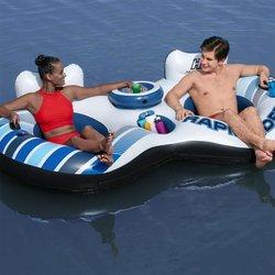 Bestway flotador para dos personas rapid rider ii