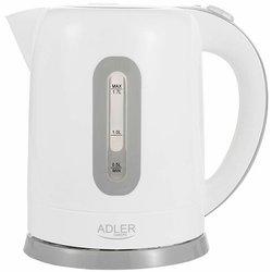 Hervidor adler ad 1234 blanco 2200 w 1,7 l