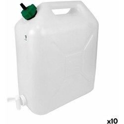 Garrafa de agua con grifo eda 10 l (10 unidades)