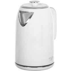 Hervidor adler blanco acero inoxidable 1,7 l