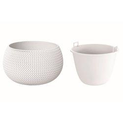 Maceta PROSPERPLAST Splofy Bowl (Blanco - 37 x 37 x 21.8 cm)