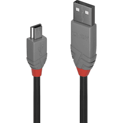 Cable Usb Miniusb B LINDY Negro