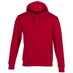 Sudadera con capucha hombre montana rojo