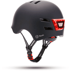 Casco con LED YOUIN Negro