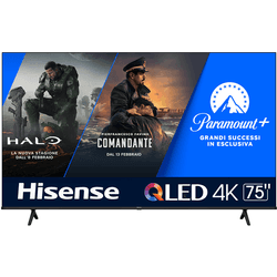 TV QLED HISENSE 75' 75E7KQ DOLBY VISION